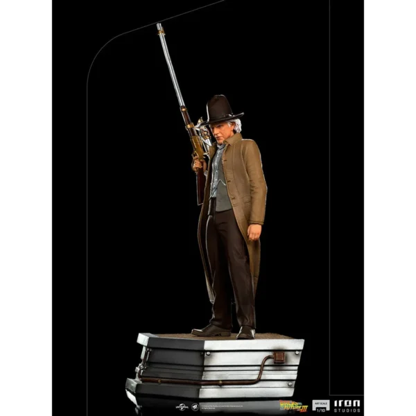 Doc Brown Statue - Image 3