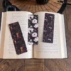 Dark Floral Bookmark Set - Image 2