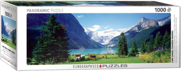Lake Louise Canadian Rockies Puzzle