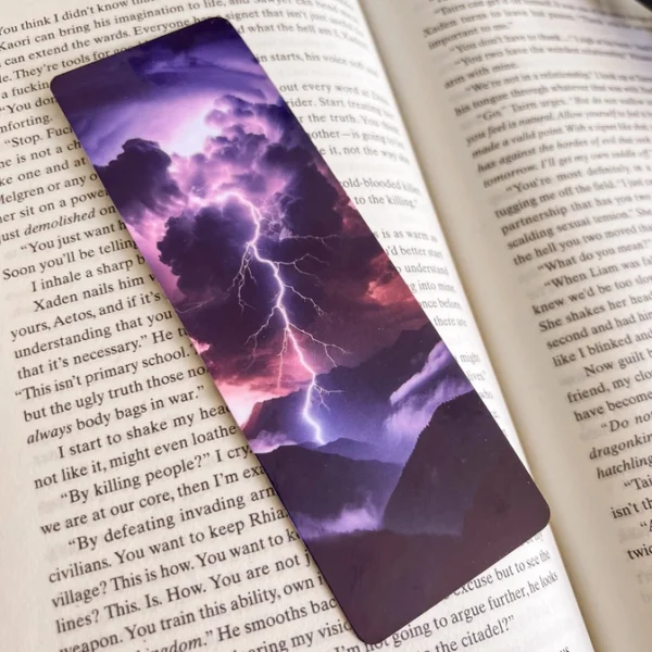 Lightning Strike Bookmark