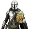 The Mandalorian and Grogu Statue