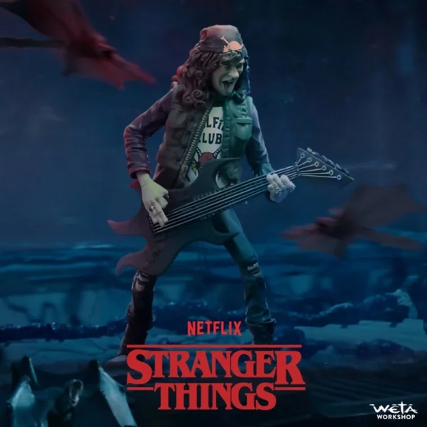 Stranger Things Rockstar Eddie Munson Mini Epics Vinyl Figure - Image 2