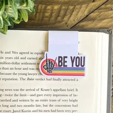 Be You Rainbow Bookmark