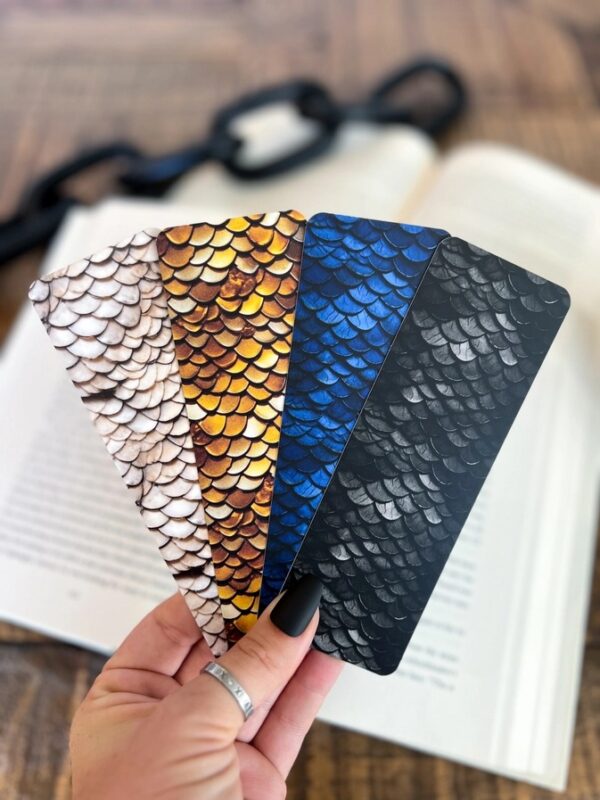 Dragon Scale Bookmarks, Set 1