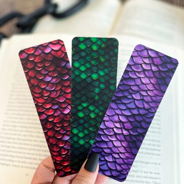 Dragon Scale Bookmarks, Set 2