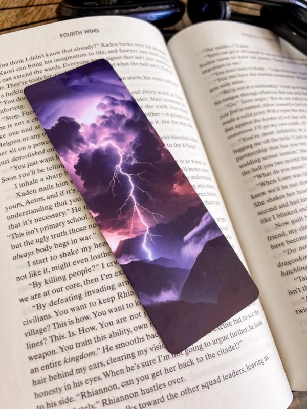 Lightning Strike Bookmark