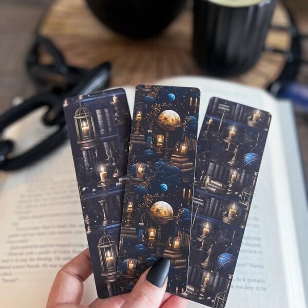 Night Library Bookmark Set