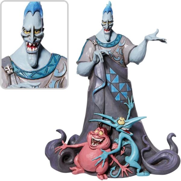 Hades with Pain and Panic Statue